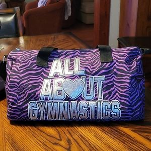 Justice girls gym bag